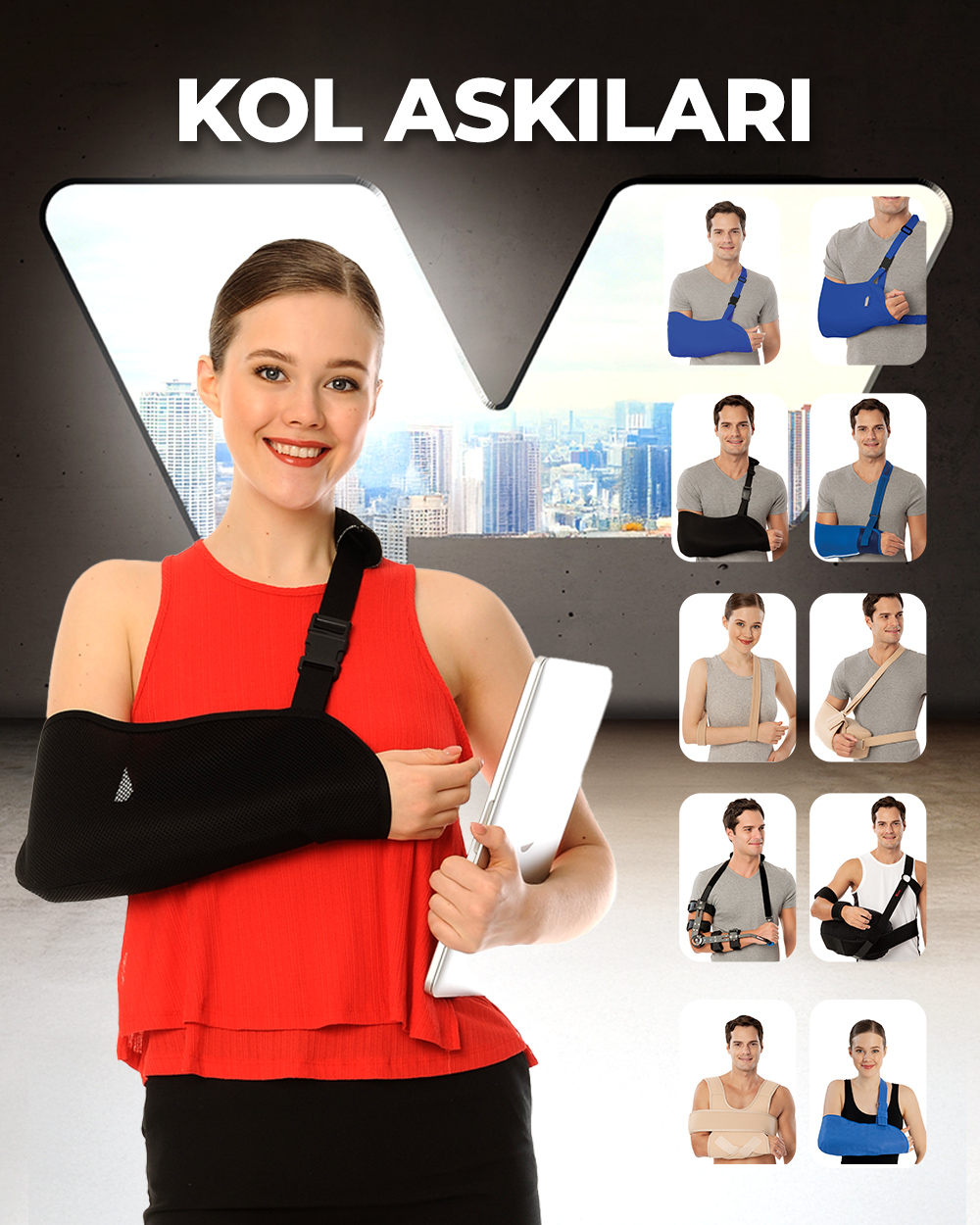 Ortopedik Ürünler - Kol Askıları