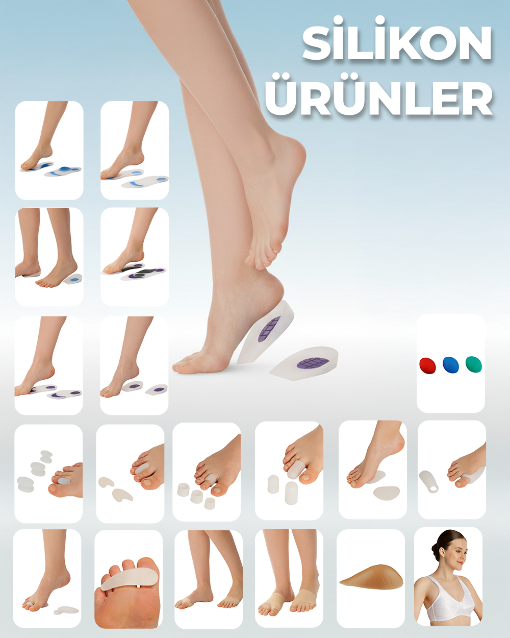 Ortopedik Ürünler - Silikon Ürünler